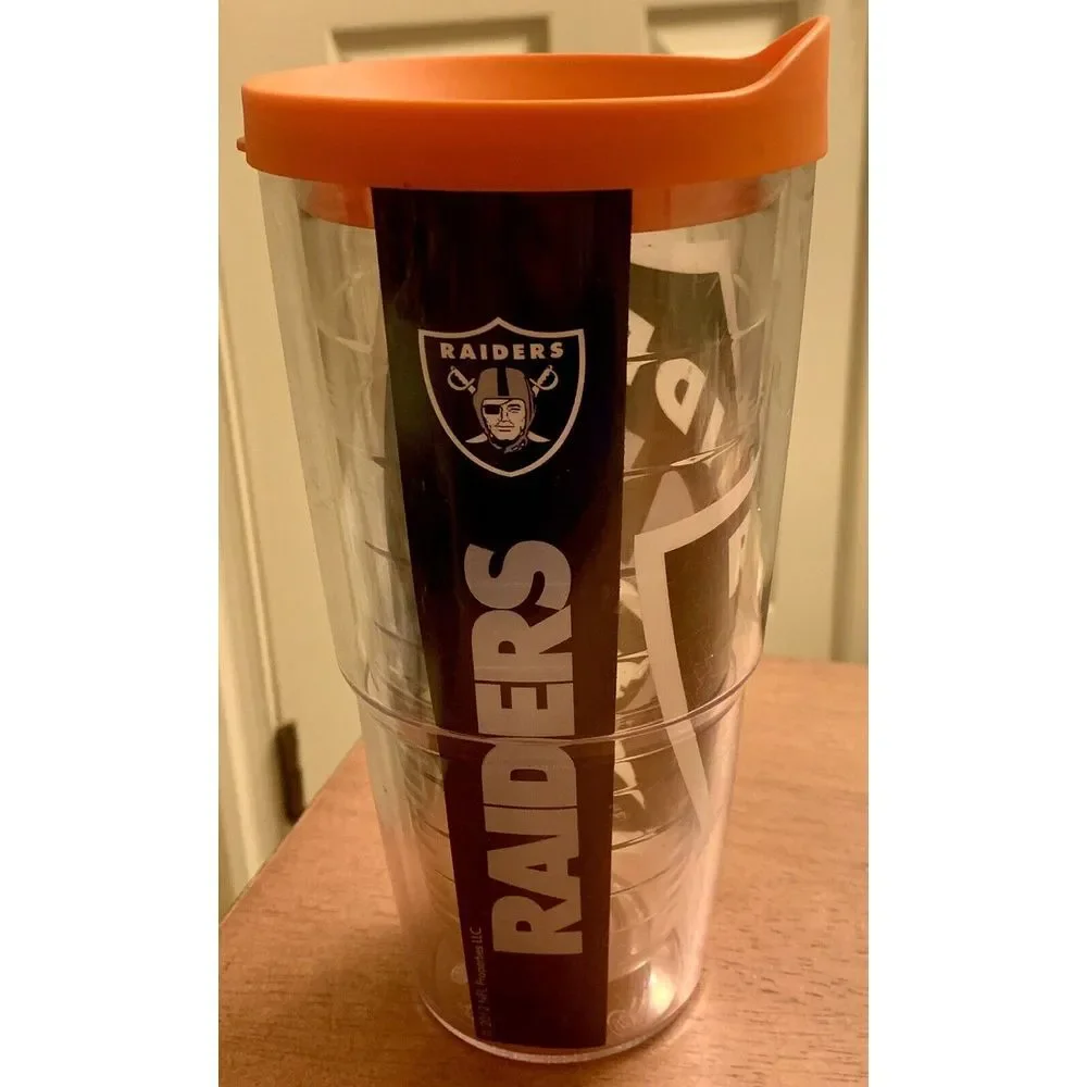 Las Vegas Raiders Tervis Insulated‎ Team Tumbler 24oz with Lid